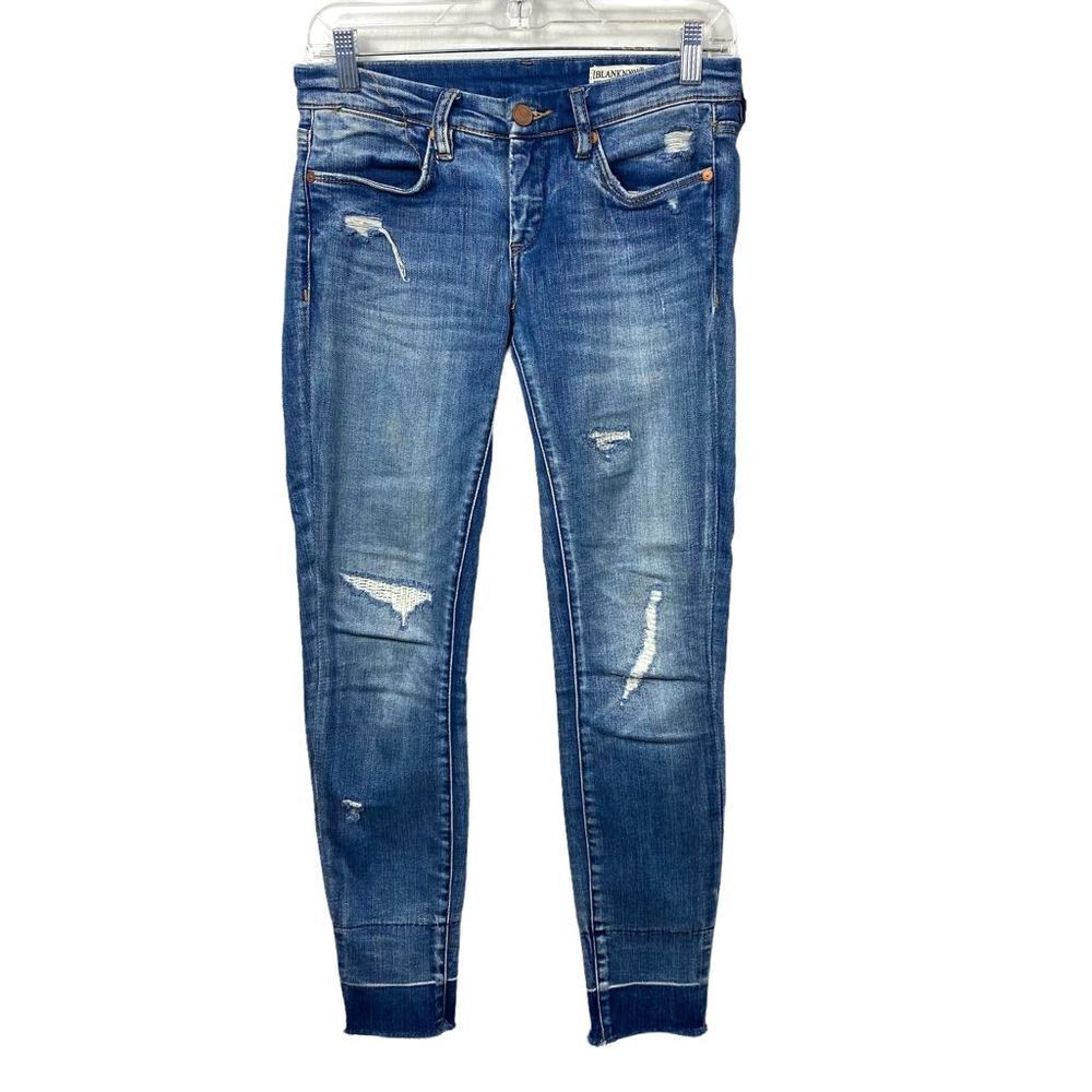 Blank NYC Intro Jeans Distressed Release Hem
